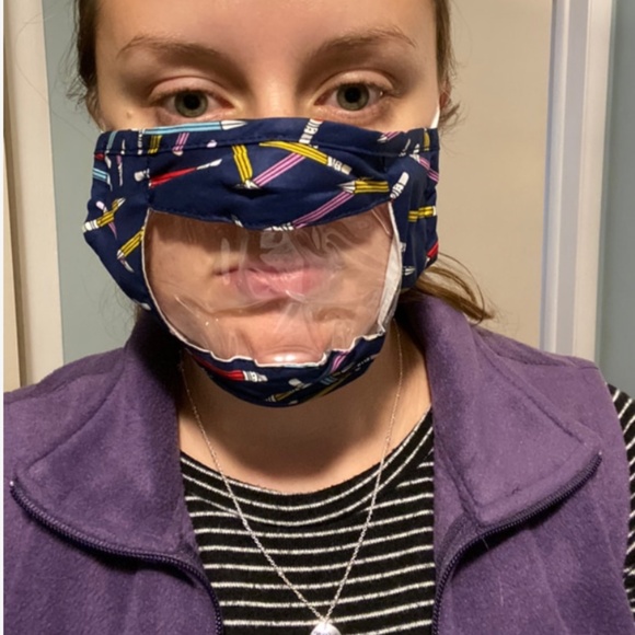 last one‼️ Teacher Clear Window Face Mask - Picture 7 of 7